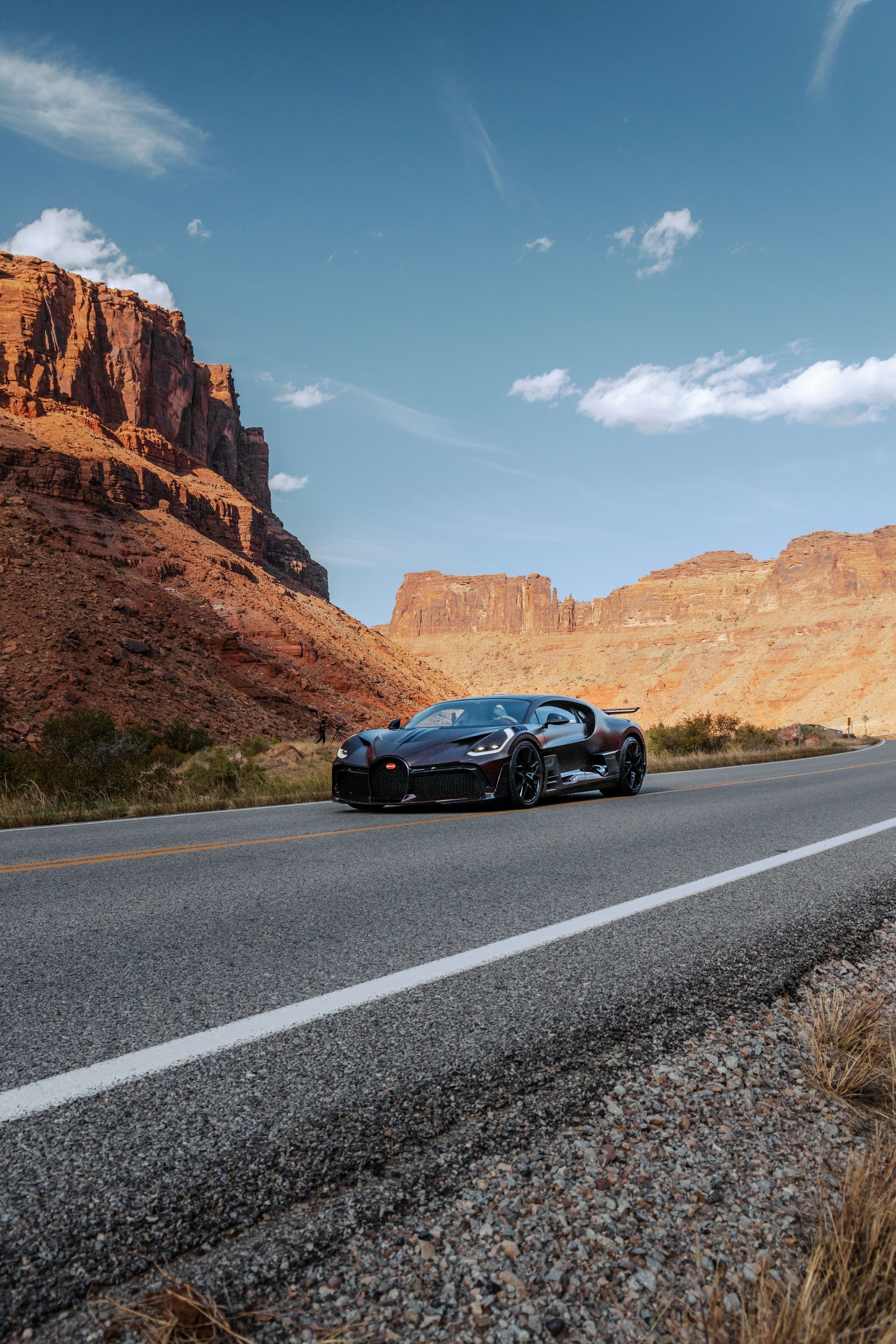 Les participants au Bugatti Grand Tour America 2023 ont pu profiter de vues magnifiques.